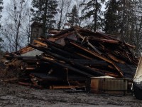 Pukaran kylätalo paloi 5.11.2013